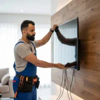 پایه تلویزیون نصاب براکت متحرک چرخشی «مدل سون7»