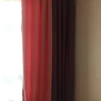 دستک پرده صورتی بنفش|پرده، رانر، رومیزی|مشهد, هفت تیر (آب و برق)|دیوار