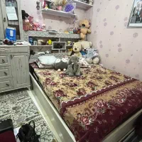 تخت دونفره دراور کاملا سالم و تشک|تخت و سرویس خواب|مشهد, امامیه (شهرک غرب)|دیوار
