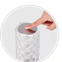 چراغ شارژی رومیزی با طراحی کریستال|چراغ خواب و آباژور|مشهد, سناباد|دیوار