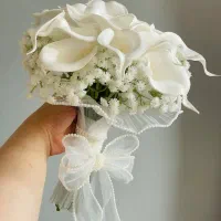 دسته گل عروس ترند گل های خاص دسته گل حنا