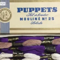 نخ کوبلن یانخ گلدوزی اصل فرانسه مارک PUPPETS