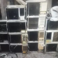 فروش و خریدارکولرسالم سوخته پنجره ای دوتیکه