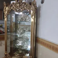 ویترین .چوب راش|بوفه، ویترین، کنسول|قم, نخودی|دیوار