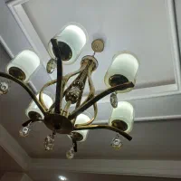 لوستر ۶شاخه|لوستر و چراغ آویز|بهارستان, |دیوار