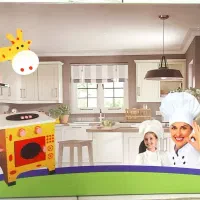 اسباب بازی آشپزخانه طرح زرافه