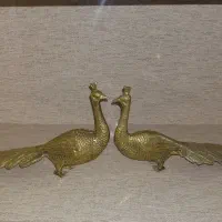 دکوری طاووس برنجی