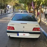 پژو ۴۰۵ سفید رنگ مدل ۸۱ فروشی|خودرو سواری و وانت|سامان, |دیوار