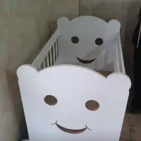 تخت نوزاد در حد نو چوب