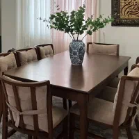 مبلمان ۵ نفره با ناهار خوری ۸ نفره