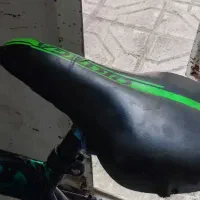 دوچرخه دنده ای تنه رنگ خفن لاستیک ها هم نو هست