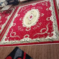 فرش ماشینی قرمز12متری|فرش|میانه, |دیوار