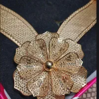 ست توگردنی و گوشواره