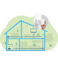 پاورلاین شبکه ۲عددی  devolo Magic 1 WiFi mini|مودم و تجهیزات شبکه|تهران, تهران‌نو|دیوار