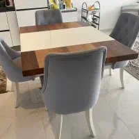 ست مبل و میز غذاخوری ۴نفره