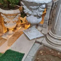 گلدان باغی نیمکت وسطل زباله بزرگ آبنما و مجسمه باغ|گل و گیاه طبیعی|مشهد, فرهنگ|دیوار