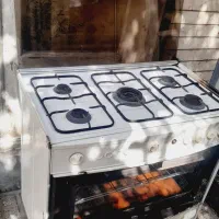 اجاق گاز فر دار سالم