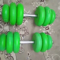 دمبل ورزشی وزنه 10 کیلویی نوع نو