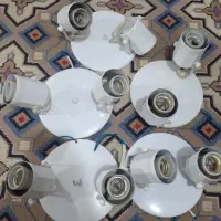 پایه لامپ دوتایی