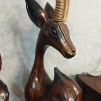 دوعدد اهو  دکوری|مجسمه، تندیس، ماکت|رشت, سعدی (تختی)|دیوار