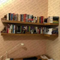 براکت شلف پایه مخفی مدل طبقه تلویزیون نصب دیواری|کتابخانه، شلف، قفسه‌های دیواری|کرج, شهرک بنفشه|دیوار
