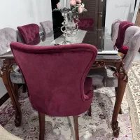 میز نهارخوری و نیم ست راحتی