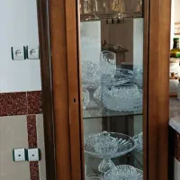 بوفه چوبی|بوفه، ویترین، کنسول|جاجرم, |دیوار