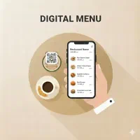 طراحی منوی دیجیتال کافه و رستوران