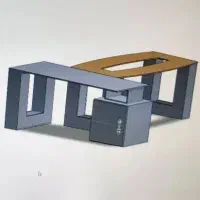 ۳ تا میز اداری مدرن