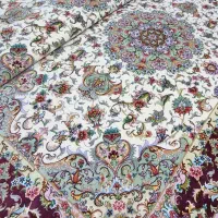 فرش دستبافت نقشه اعلیا کتیبه