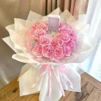 گل با روبان|گل مصنوعی|گرگان, |دیوار