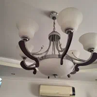 لوستر روشن|لوستر و چراغ آویز|رشت, چمارسرا|دیوار