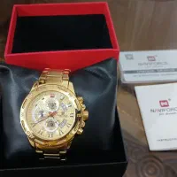 ساعت مچی مردانه طلائی نیوی فورس مدل nf9165|ساعت|امیدیه, |دیوار