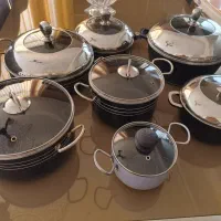 ظروف چدن و تفلون طبق عکس