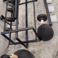 فروش لوستر مدرن چوب و فلز