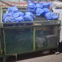 استند میوه قفسه میوه سوپرمارکت میز میوه