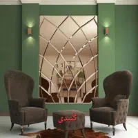 آینه دکورکاغذ دیواری پوسترترموماربل پرده بازسازی