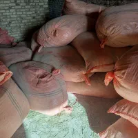 حدود 800کیلو یونجه کوفته شده و گاه سفید