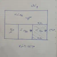زمین ۲۴۵ متری پشت بیمارستان گنجی برازجان