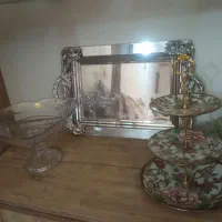 سینی و شیرینی خوری ژاپنی و قندان فرانسه