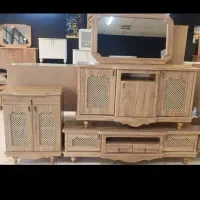 شاه کنسول میزتلویزیون اینه جاکفشی دار