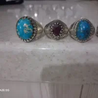 انگشتر فیروزه شجرقائن یاقوت معدن|جواهرات|نیشابور, هفده شهریور|دیوار