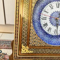خاتم کاری میناکاری تمام چوب|ساعت دیواری و تزئینی|تهران, شهرک خرازی|دیوار