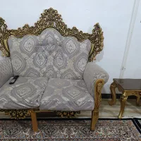 مبل نه نفره سلطنتی|مبلمان خانگی و میز عسلی|اسلامآباد غرب, |دیوار