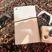 کنسول ps5 slim دو دسته فول