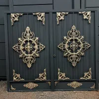 درب اهنی مدل 4قاب5قاب6قاب7قاب خم3سنگین