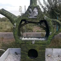 باربیکیو ذغالی سیمانی|اجاق گاز و لوازم برقی پختوپز|گلپایگان, |دیوار