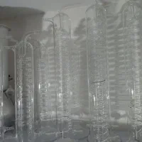 مبرد فنری پیرکس حرفه ای ایستاده بدون پایه و گیره