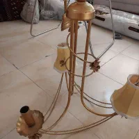 لوستر طرح برنجی|لوستر و چراغ آویز|تهران, شارق|دیوار