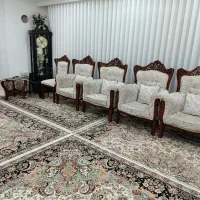 مبل سلطنتی 9 نفره|مبلمان خانگی و میز عسلی|مریوان, |دیوار